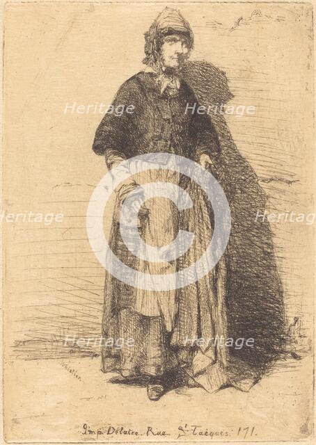 La Mère Gérard, 1858. Creator: James Abbott McNeill Whistler.