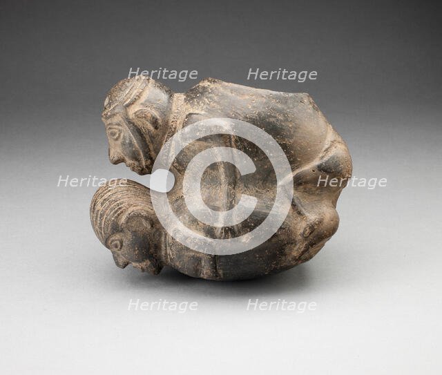 Jar in the Form of an Erotic Scene, A.D. 1200/1470. Creator: Unknown.