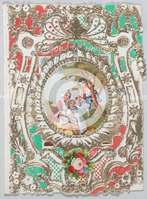 Valentine, 1850-1860. Creator: Anon.