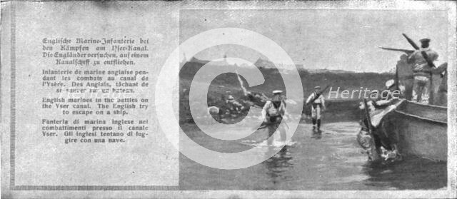 'Quelques Falsifications; La meme photographie reproduite par le Kriegs-Kurier..., 1914. Creator: Unknown.