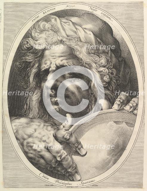 Chilon, Legislator & Philosopher of Sparta, ca. 1615. Creator: Jan Muller.