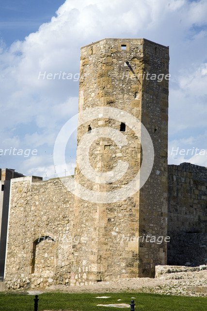 Tower on the city walls of Tarragona, Catalonia, Spain, 2007. Artist: Samuel Magal