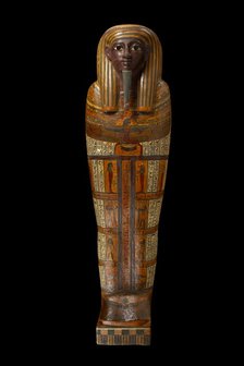 Djeddjehutefankh coffin, Third Intermediate Period (Egypt), c1070-715 BC Artist: Unknown.