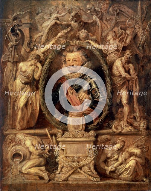 Portrait of Charles Bonaventure de Longueval, Comte de Bucquoy, (1571-1621), 1621.  Artist: Peter Paul Rubens