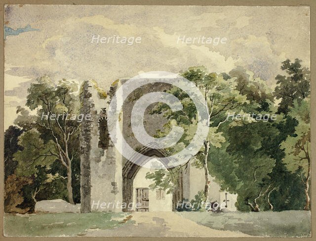 Abbey Ruin, n.d. Creator: Samuel William Reynolds.
