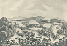 'Battle of Quatre Bras, June 16, 1815', 1815 (1909). Artist: Thomas Sutherland.