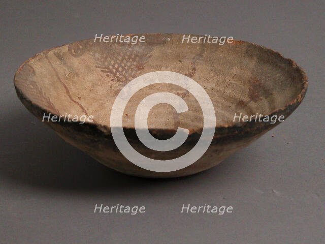 Bowl, Coptic, 4th-7th century. Creator: Unknown.