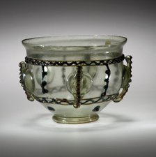 Glass Bowl, Late Roman, 375-425. Creator: Unknown.