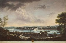 View of the Town and Port of Bayonne (La villa y puerto de Bayona) (image 1 of 2), 1771. Creator: Juan Patricio Morlete Ruiz.