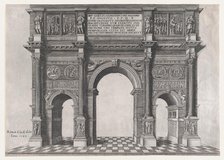 Speculum Romanae Magnificentiae: Arch of Constantine, 1583., 1583. Creator: Anon.