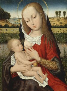 Madonna and Child, late 15th century.  Creator: Master of the Legend of Saint Catherine.