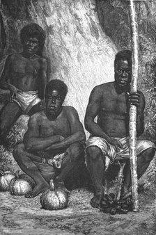 'New Caledonian Fruit-sellers; Some Account of New Caledonia', 1875. Creator: Unknown.