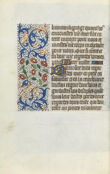 Book of Hours (Use of Rouen): fol. 152v, c. 1470. Creator: Master of the Geneva Latini (French, active Rouen, 1460-80).