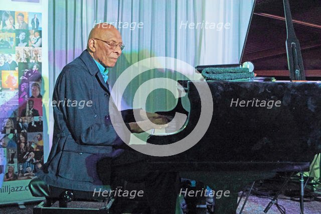 Kirk Lightsey, Watermill Jazz Club, Dorking, Surrey, 20 Sept 2022. Creator: Brian O'Connor.