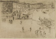 The Riva, No. 2, 1879-1880. Creator: James Abbott McNeill Whistler.