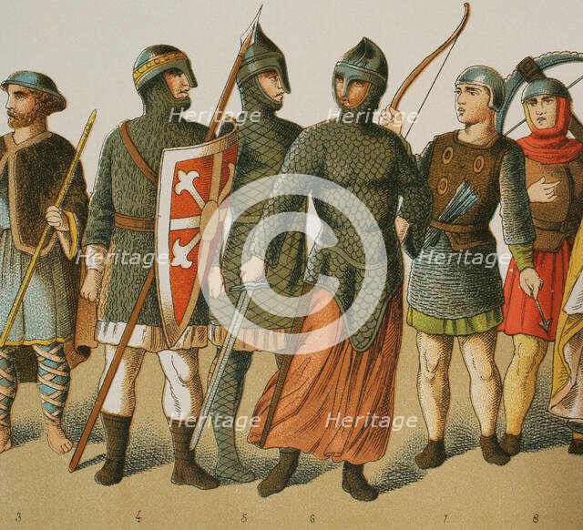 Normans, 1000-1100, (1884). Creator: Unknown.