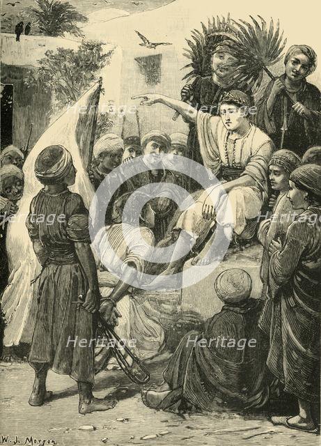 'The Boy Cyrus Playing the King', 1890.   Creator: Unknown.