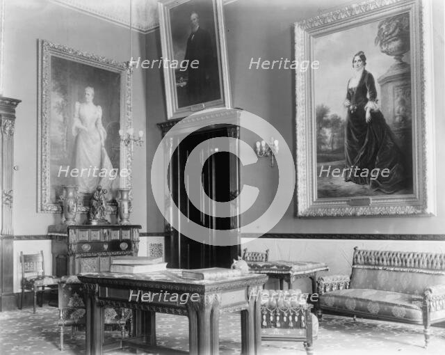 Red Room, White House, Washington, D.C., c1890. Creator: Frances Benjamin Johnston.