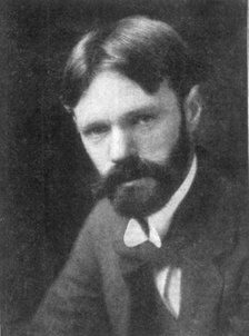 DH (David Herbert) Lawrence (1885-1930), English novelist and poet, (c1910s?). Artist: Unknown
