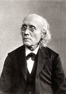 Gustav Theodor Fechner, German experimental psychologist, c1883-c1884. Artist: Unknown