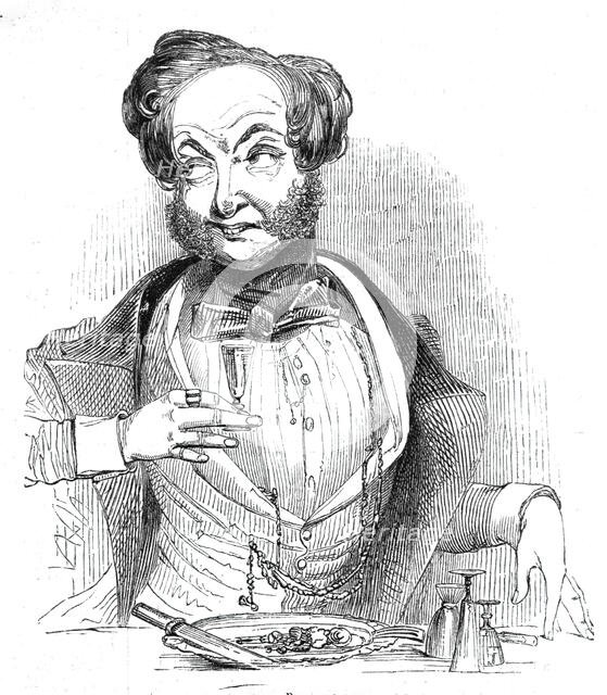 The Diner-Out. If thou wantest any thing, and wilt not call, beshrew thy heart - Shakespeare, 1844. Creator: Unknown.