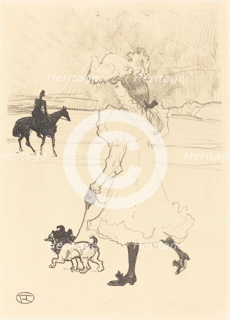 In the Woods (Au bois), 1899. Creator: Henri de Toulouse-Lautrec.