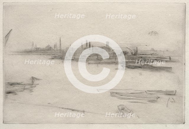 Battersea: Dawn. Creator: James McNeill Whistler (American, 1834-1903).