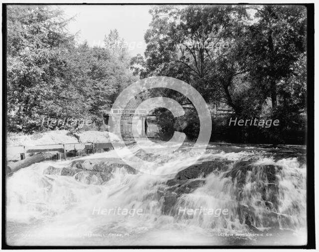 Buttermilk Falls, Marshall Creek, Pa., between 1890 and 1901. Creator: Unknown.