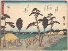 Fukuroi, ca. 1838., ca. 1838. Creator: Ando Hiroshige.