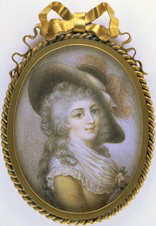 Georgiana, Duchess of Devonshire, c1780s. Creator: Unknown.