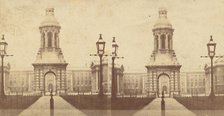 Group of 15 Early Stereograph Views of Cambridge, England and the Surrounding Area, 1860s-80s. Creator: Mrs. Charles Lawrence.