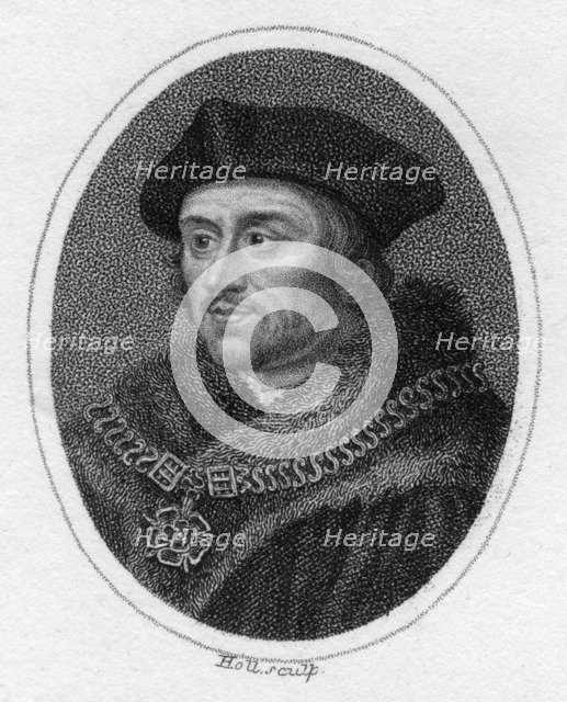 Sir Thomas More, 16th century English scholar, statesman and martyr, c1819. Artist: Holl