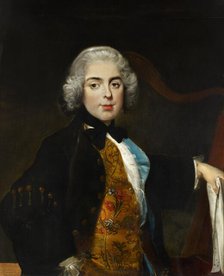 Portrait of the composer Marie Martin Marcel de Marin (1769-1861), 1780s. Creator: Batoni, Pompeo Girolamo (1708-1787).