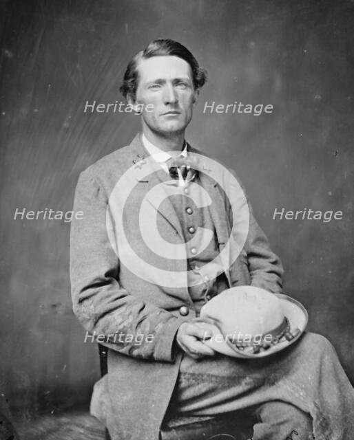 Colonel John S. Mosby, C.S.A., between 1860 and 1875. Creator: Unknown.