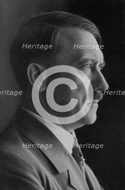 Adolf Hitler at 47, 1936. Artist: Unknown