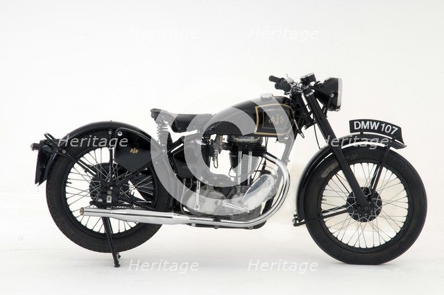 1946 AJS 16M Artist: Unknown.