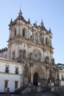 Facade of the Monastery of Alcobaca, Alcobaca, Portugal, 2009. Artist: Samuel Magal