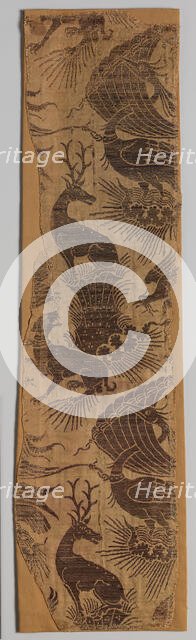 Textile, Italian, 14th century. Creator: Unknown.