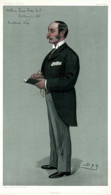'Fulham', William Hayes Fisher, British politician, 1900.Artist: Spy