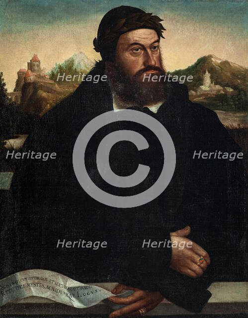 Portrait of Georgius Logus (1495-1553), c1546. Creator: Anonymous.