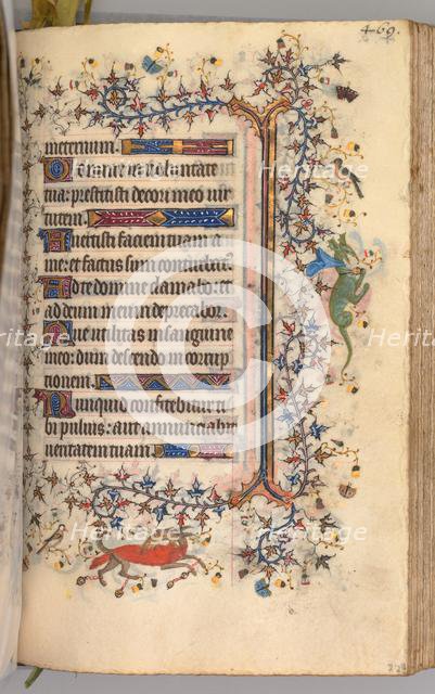 Hours of Charles the Noble, King of Navarre (1361-1425): fol. 229r, Text, c. 1405. Creator: Master of the Brussels Initials and Associates (French).
