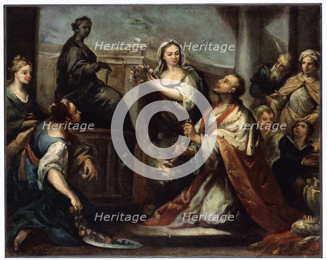 'The Idolatry of King Solomon', c1739. Artist: Jacopo Amigoni