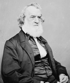 Gideon Welles, between 1855 and 1865. Creator: Unknown.