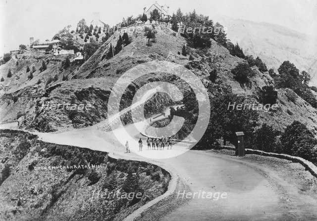 Garrison church, Chakrata, 1917. Artist: Unknown