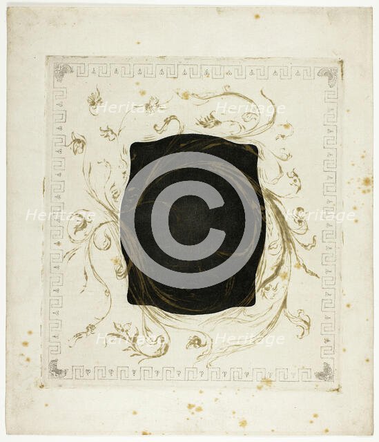 Mount for Anemonies, 1897-99. Creator: Theodore Roussel.