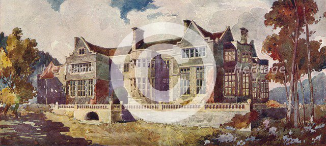 'Maesycrugiau Manor, Carmarthenshire', c1900, (1905). Artist: Arnold Mitchell.