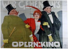 Wir gehen ins Opernkino, c. 1905. Creator: Pollak, Carl Josef (1877-1937).