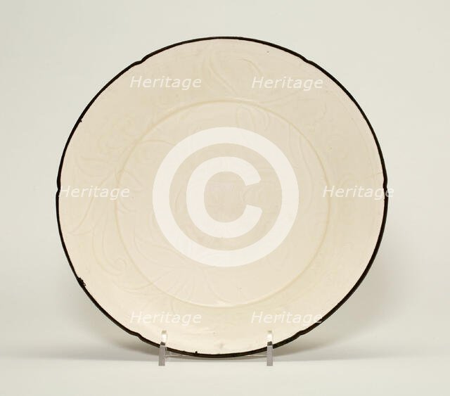 Dish with Lotus Flowers, Song dynasty (960-1279). Creator: Unknown.