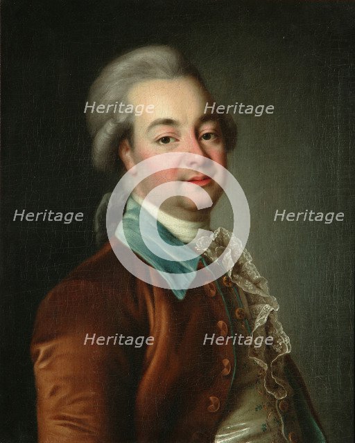 Portrait of Alexander Khrapovitsky (1749-1801), 1781. Artist: Levitsky, Dmitri Grigorievich (1735-1822)