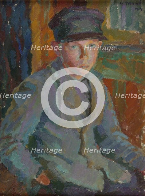 Fisherboy, 1914. Creator: Verner Thome.